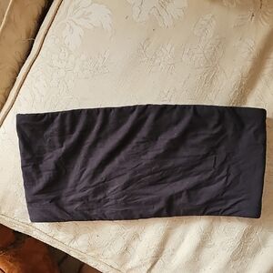 SKIMS Black Bandeau Bra